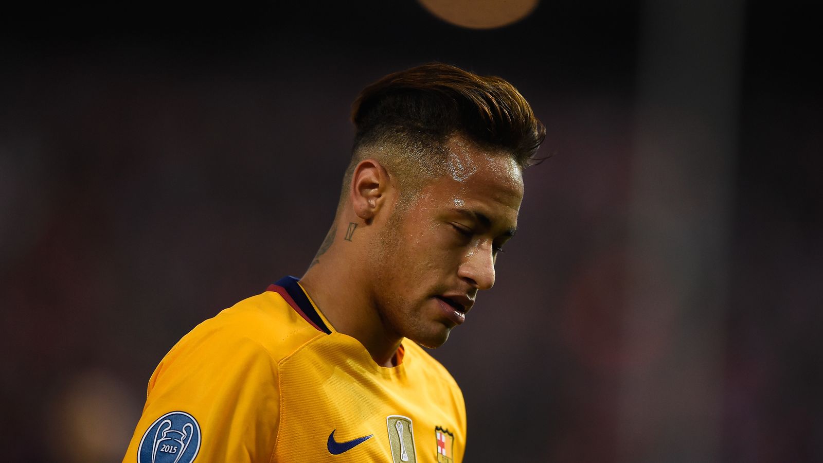 Neymar new hairstyle Fc Barcelona vs Las Palmas - 26.9.2015 - YouTube