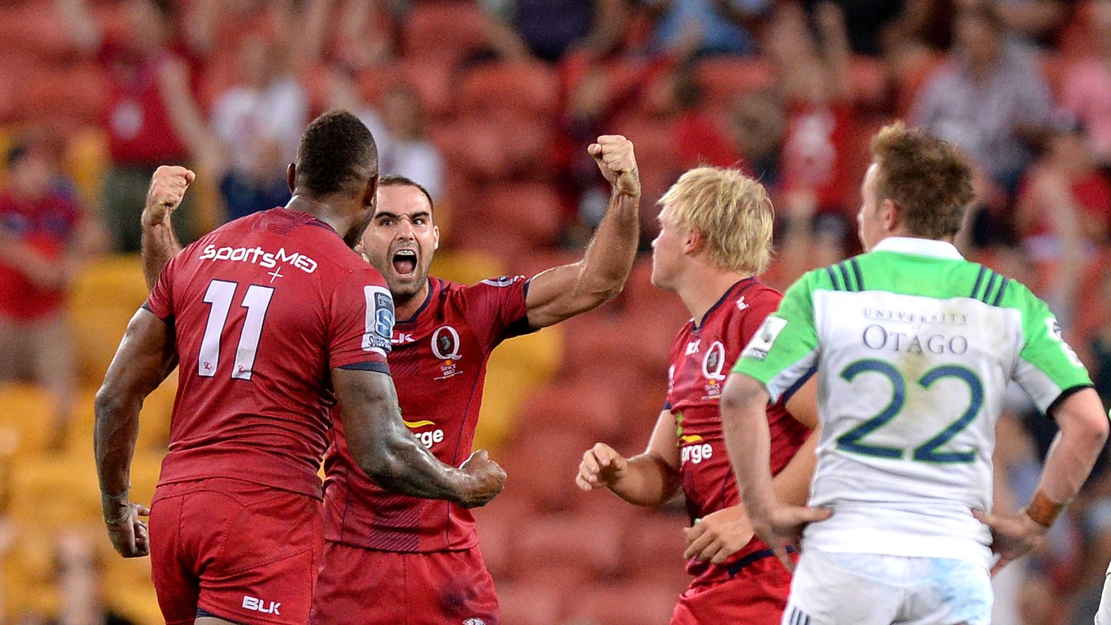 Schenectady Reds Rugby Super Rugby: Reds hold off Highlanders to win 28-27 | Rugby Union News ...