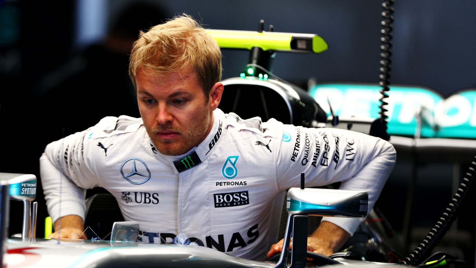 スポーツ選手 Nico Rosberg 2016 Mercedes Used Bottle Nico Rosberg 2016 Mercedes Used Bottle
