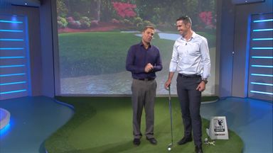 KP and Warne - Augusta challenge