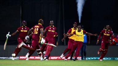 West Indies celebrate in style 