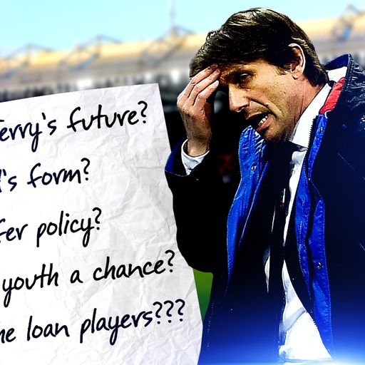 Conte's Chelsea to-do list