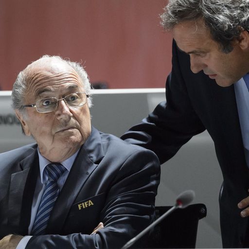 Blatter, Platini banned from football