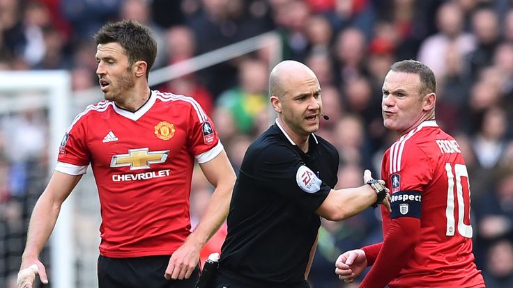 Louis van Gaal was critical of referee Anthony Taylor