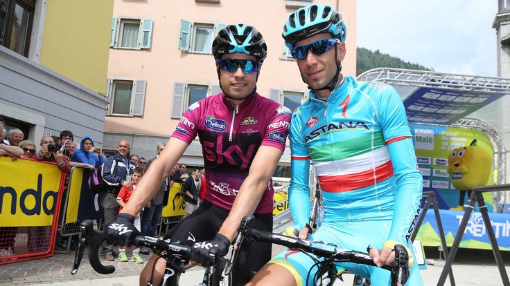 Landa and Vincenzo Nibali ready for the final day