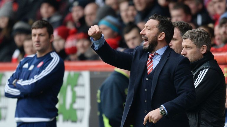 Aberdeen manager Derek McInnes