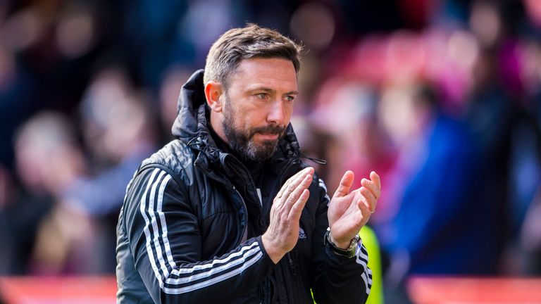 Aberdeen manager Derek McInnes 