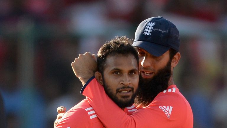 Adil Rashid and Moeen Ali, England