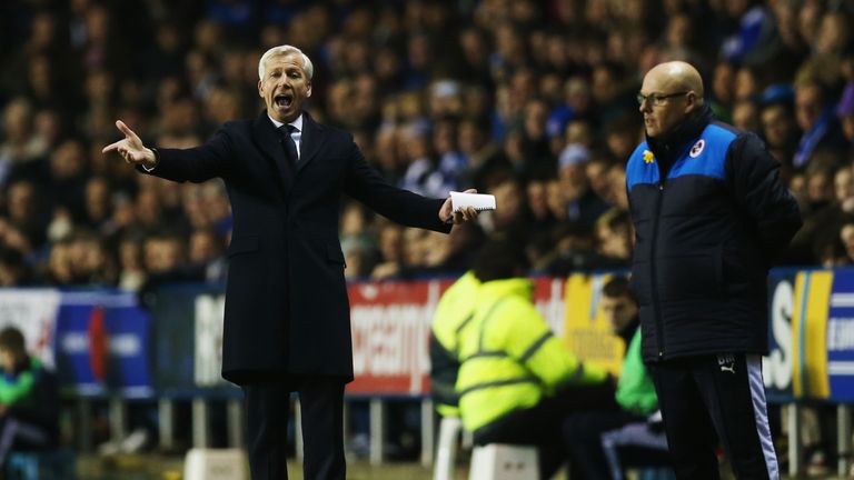 Alan Pardew has the chance to win Crystal Palace's first FA Cup.