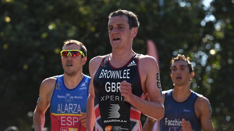 Alistair Brownlee of Great Britain 