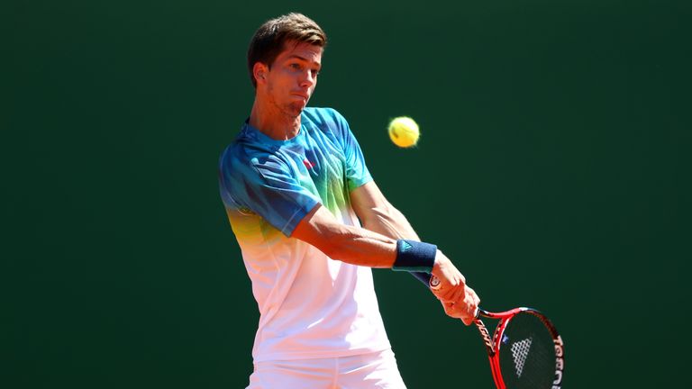 Aljaz Bedene was sent-packing in Barcelona by a qualifier