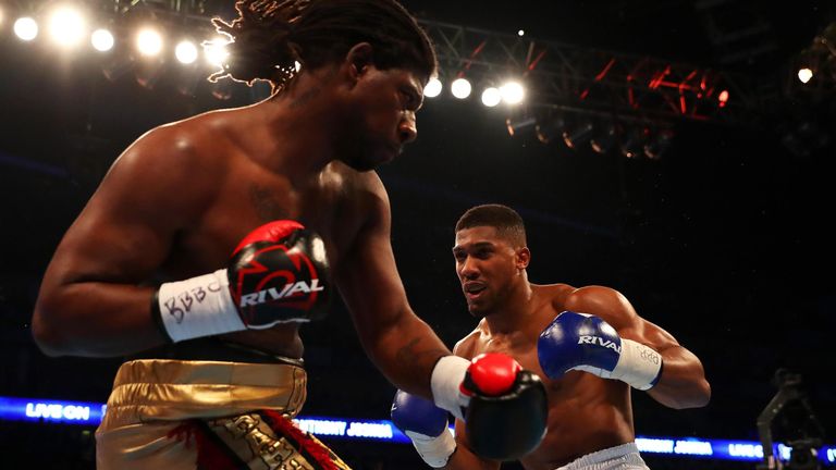 Anthony Joshua v Charles Martin