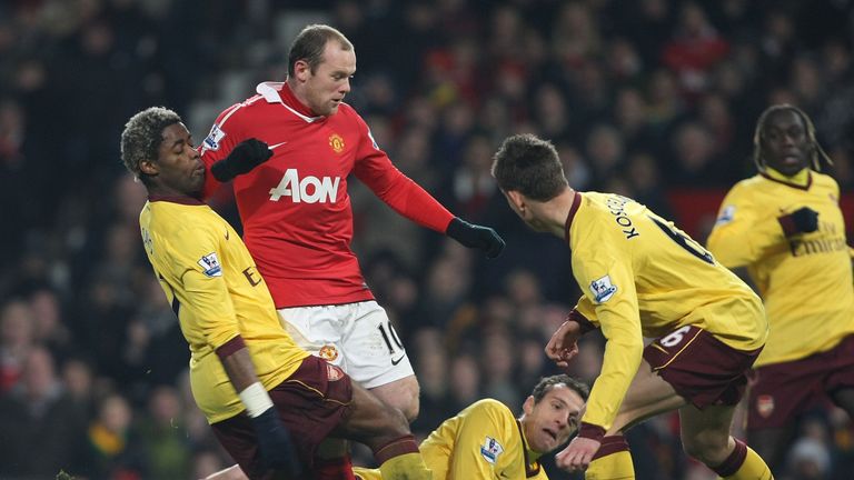 <<enter caption here>> at Old Trafford on December 13, 2010 in Manchester, England.