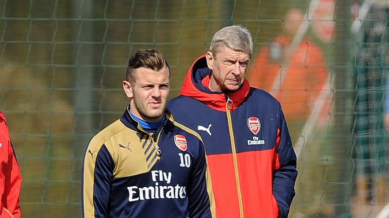 Arsenal manager Arsene Wenger says the club's sole focus is on getting Jack Wilshere up to full fitness