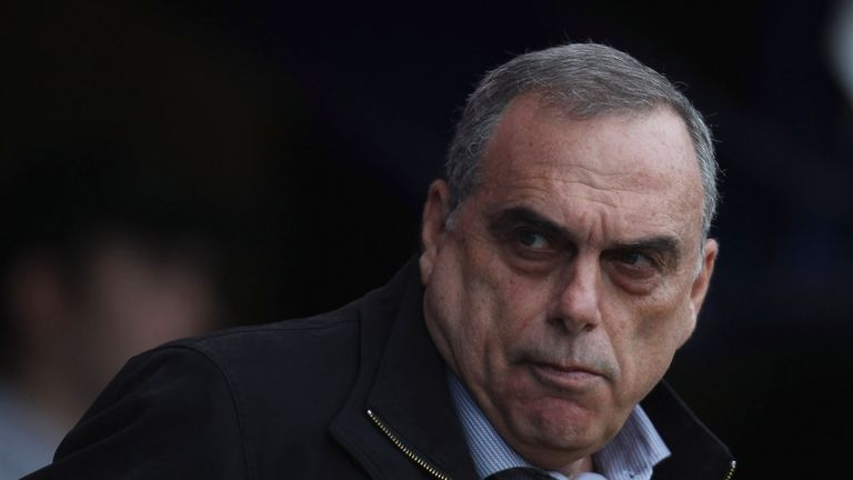 Portsmouth were relegated from the Premier League when Avram Grant was in charge in 2010
