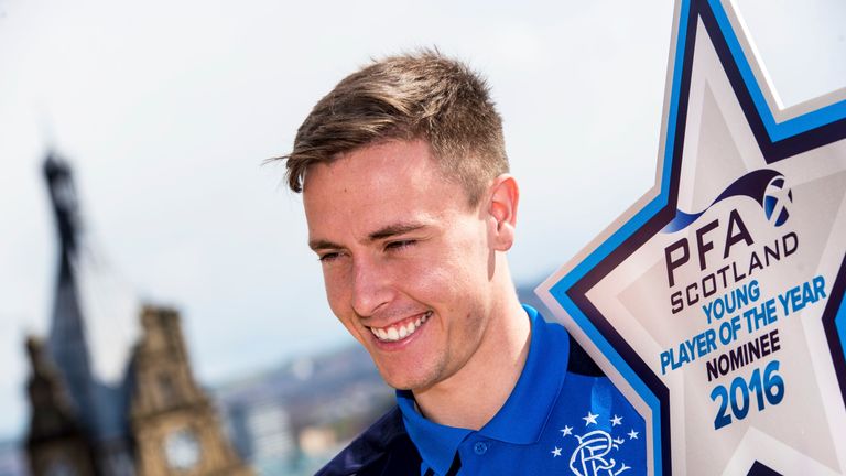 Rangers' Barrie McKay has been an outstanding performer for Mark Warburton's team this year