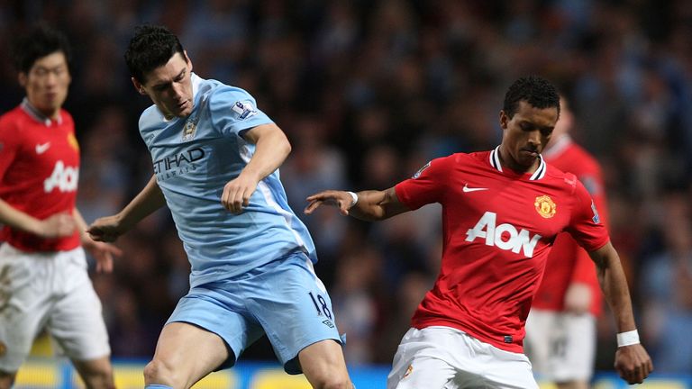 Barry enjoyed most success at Man City