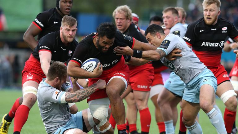 Billy Vunipola of Saracens 