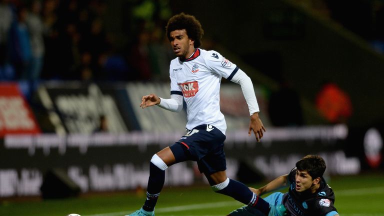 Derik has made 18 Championship appearances for Bolton this season