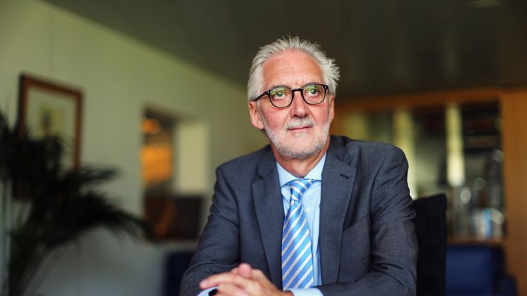 UCI President Brian Cookson 