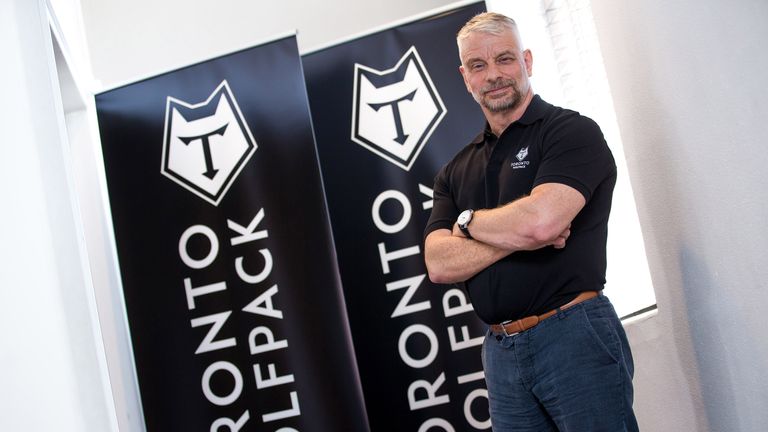 Toronto Wolfpack Director of Rugby Brian Noble.
