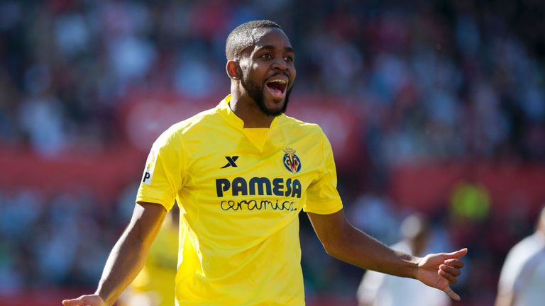 Villarreal's Cedric Bakambu travelled to Congo despite being at Brussels airport