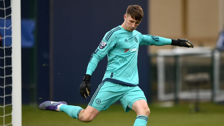 Bradley Collins saved a penalty for Chelsea in the final against PSG