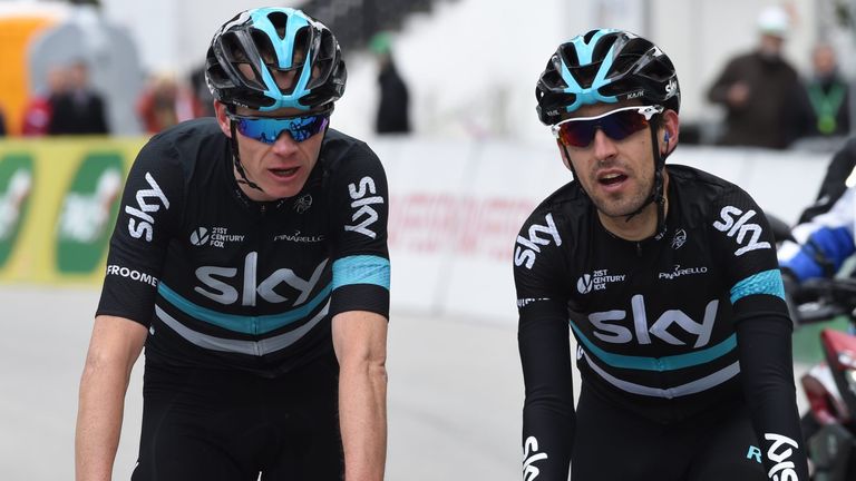 Chris Froome, Mikel Nieve, Tour de Romandie 2016