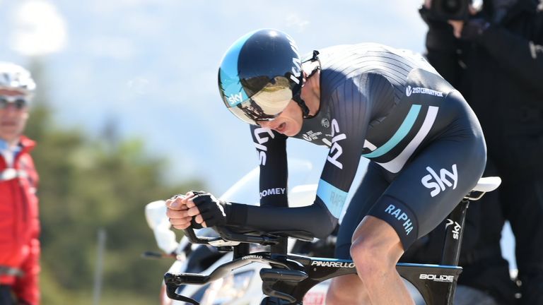 Chris Froome Tour de Romandie stage 3