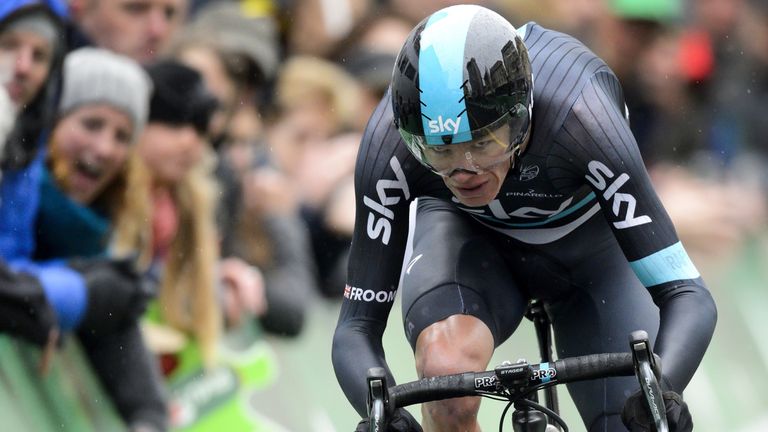 Chris Froome, Tour de Romandie 2016, prologue