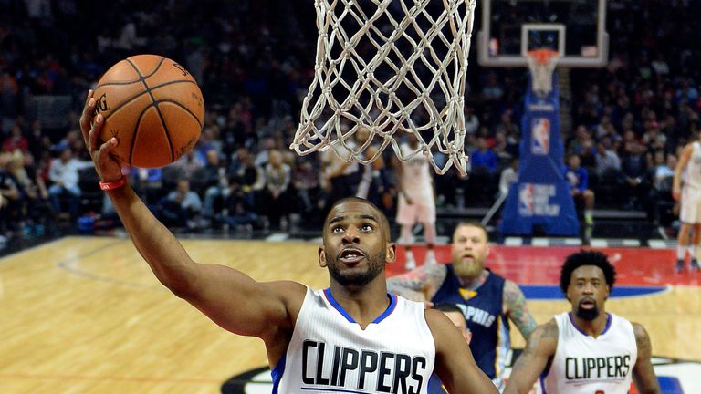 Chris Paul #3 of the Los Angeles Clippers