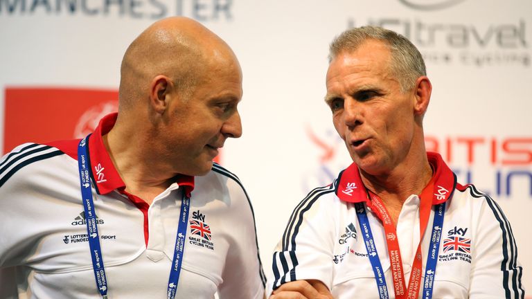Sir Dave Brailsford and Shane Sutton worked closely together at British Cycling