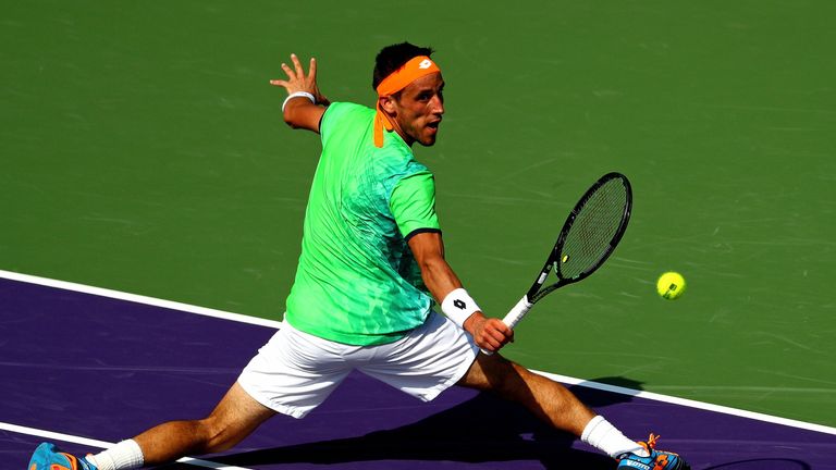 Damir Dzumhur beat Rafael Nadal at the Miami Masters