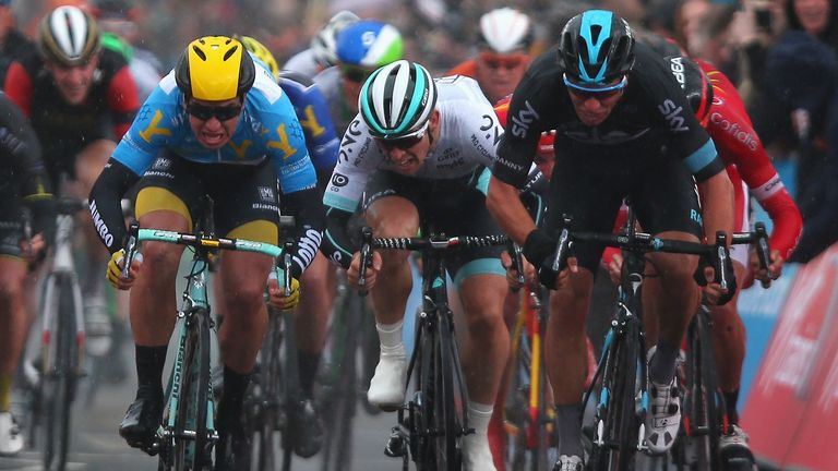 Danny van Poppel, Dylan van Groenewegen, Tour de Yorkshire stage two