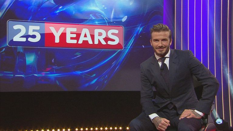 David Beckham Sky Sports