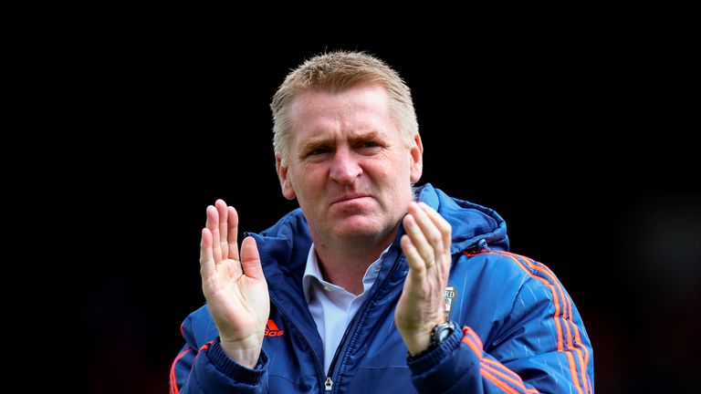 BRENTFORD, ENGLAND - APRIL 30:  Dean Smith, manager 