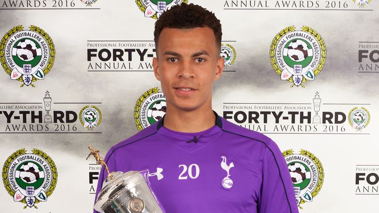 Dele Alli: PFA young player of the year
