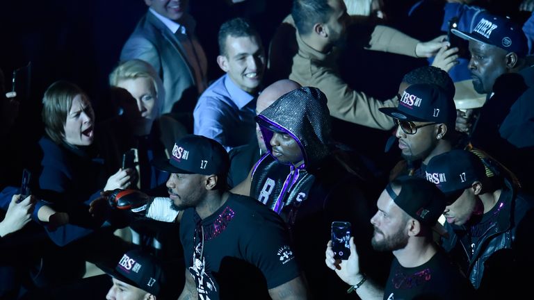 Dillian Whyte was unimpressed by Joshua's world title win