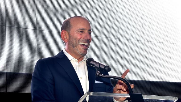 MLS commissioner Don Garber has confirmed St Louis and Sacramento are "front runners" to be given Major League Soccer franchises