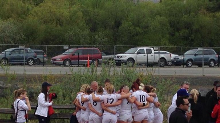 Time for some team bonding after England's Sevens triumph