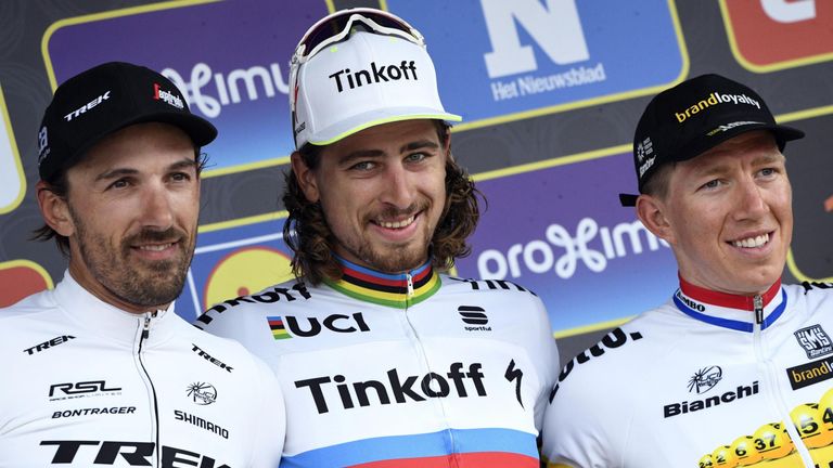 Fabian Cancellara, Peter Sagan, Sep Vanmarcke, Tour of Flanders