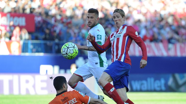 Fernando Torres has scored four goals in his last five matches, including one against Granada on Sunday