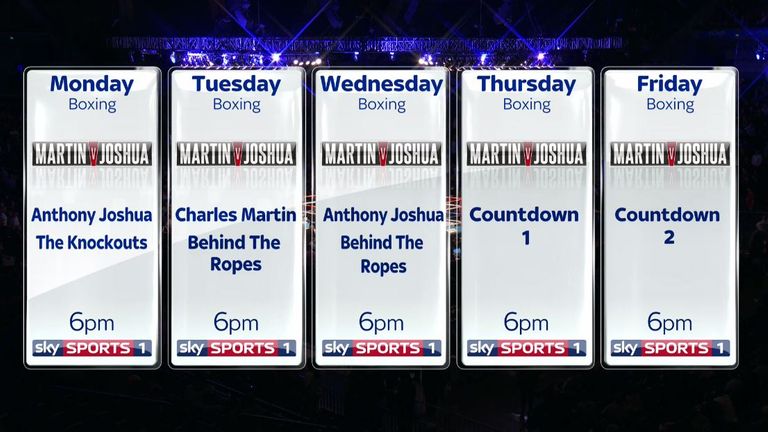 Fight week shows