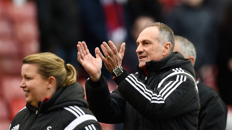 Francesco Guidolin was pleased with his side's performance against Stoke