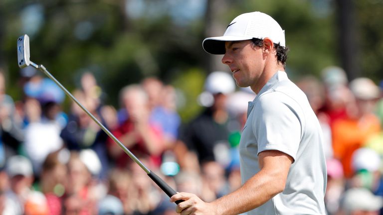 Rory McIlroy heads in to the weekend just one stroke off the pace