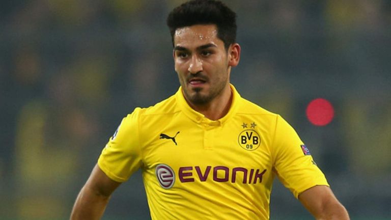Ilkay Gundogan not re-signing for Borussia Dortmund