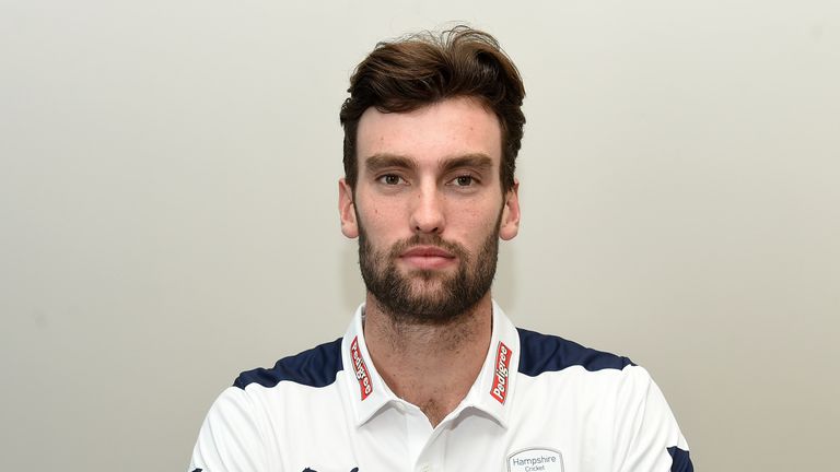 Hampshire bowler Reece Topley