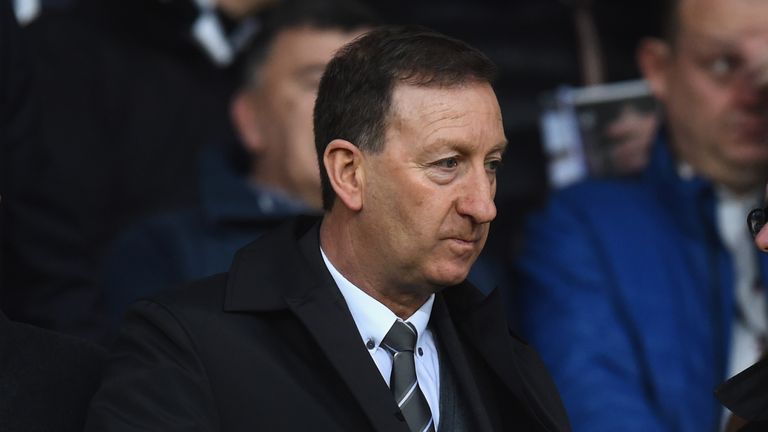 Swansea City chairman Huw Jenkins