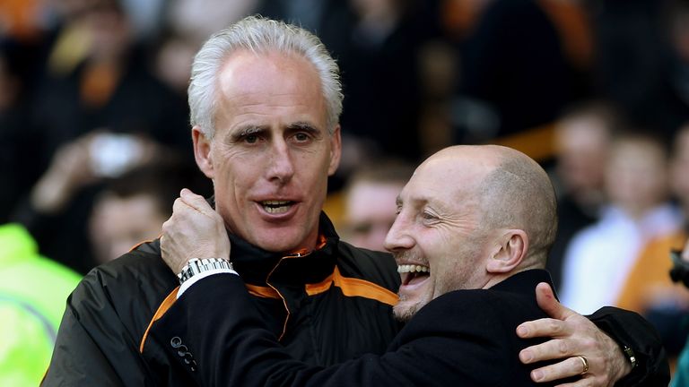 Mick McCarthy (L) and Ian Holloway (R) have enjoyed many battles over the years