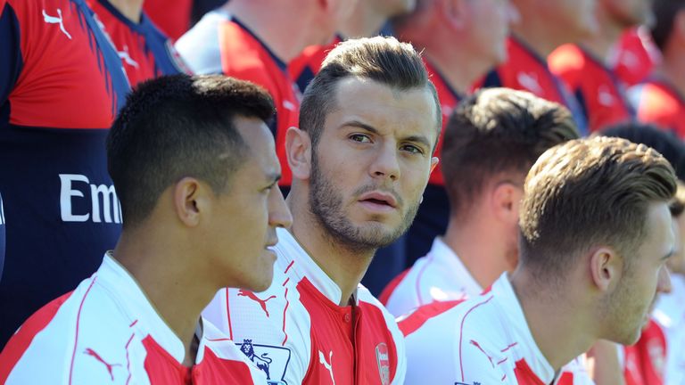 Jack Wilshere has not played for Arsenal this season